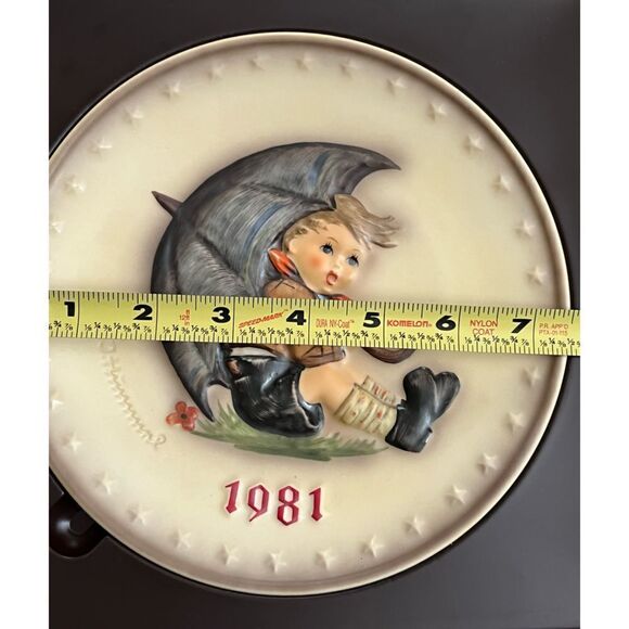 1981 M.J. Hummel Annual Plate 1981 New In Box - Picture 3 of 11